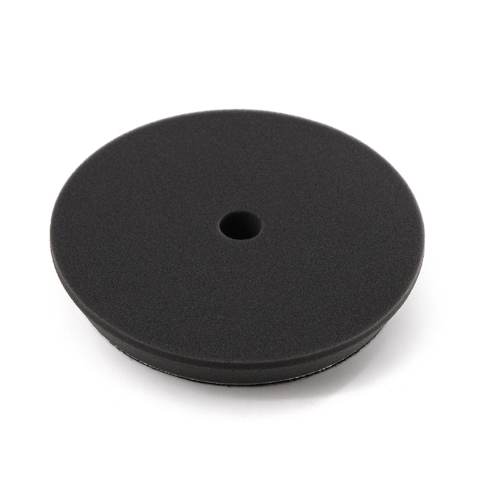 Shine Systems DA Foam Pad Black - полировальный круг ультрамягкий черный (155мм)