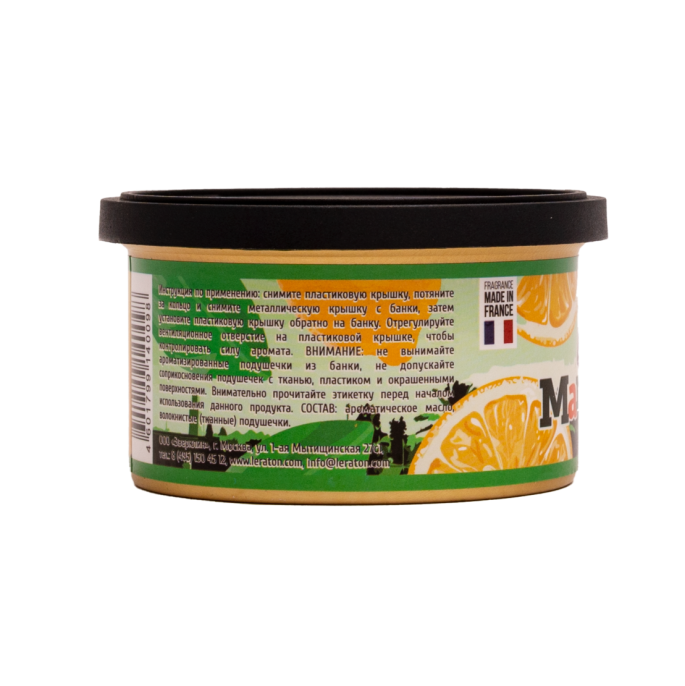 Ароматизатор для автомобиля в банке с ароматом Лимонада - LERATON Marrakesh Lemon Squash