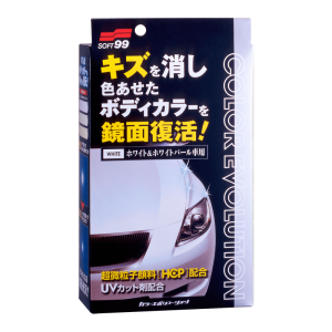 Цветовосстанавливающий полироль для белого кузова автомобиля - SOFT99 Color Evolution 100мл.