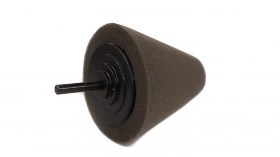 Конусный полировальник большой мягкий черный - LERATON CPF