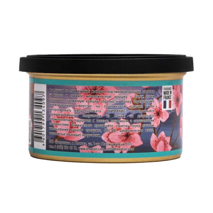 Ароматизатор для автомобиля в банке с ароматом Вишни - LERATON Tokyo Cherry