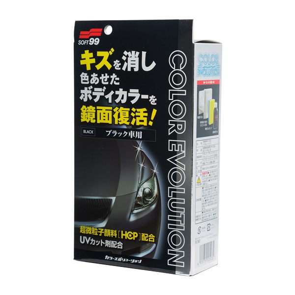 Цветовосстанавливающий полироль для черного кузова автомобиля - SOFT99 Color Evolution 100мл.