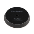 Shine Systems DA Foam Pad Black - полировальный круг ультрамягкий черный (155мм)