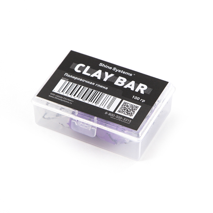 Shine Systems Clay Bar - полировальная глина (100гр)