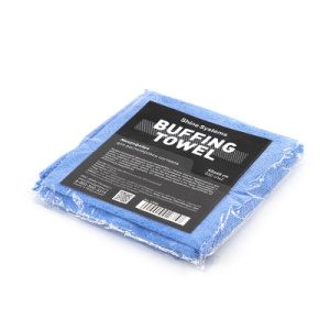Микрофибра без оверлока двусторонняя Shine Systems Buffing Towel 40*40см, 350 гр/м2