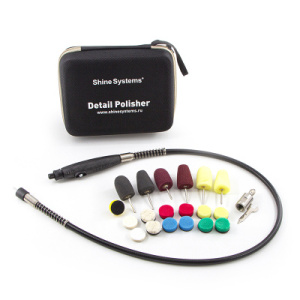 Гибкий вал для полировки труднодоступных мест, набор в сумке Shine Systems Detail Polisher
